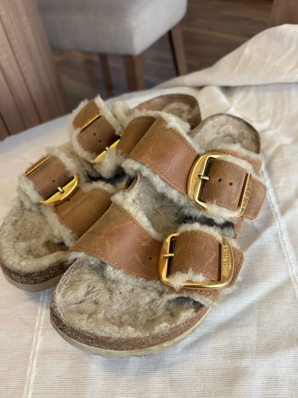 Birkenstock Arizona‎ Big Buckle Shearling